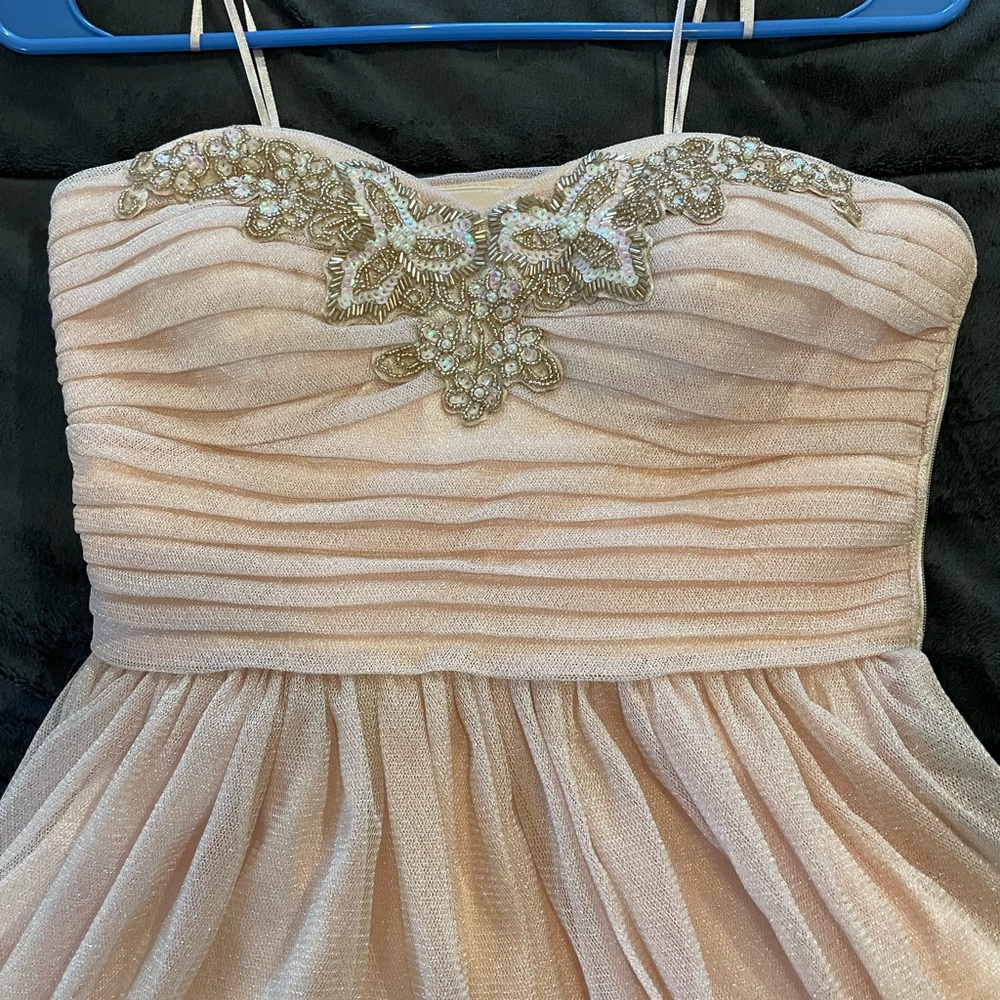Homecoming/Prom dress pink/champagne